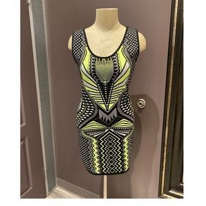 Body con pattern dress